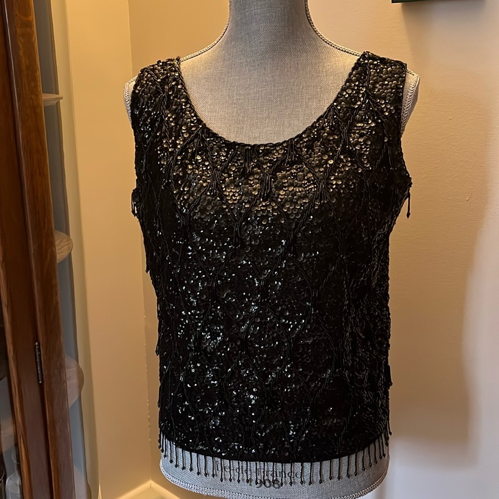 IMPERIAL IMPORTS SEQUIN TOP